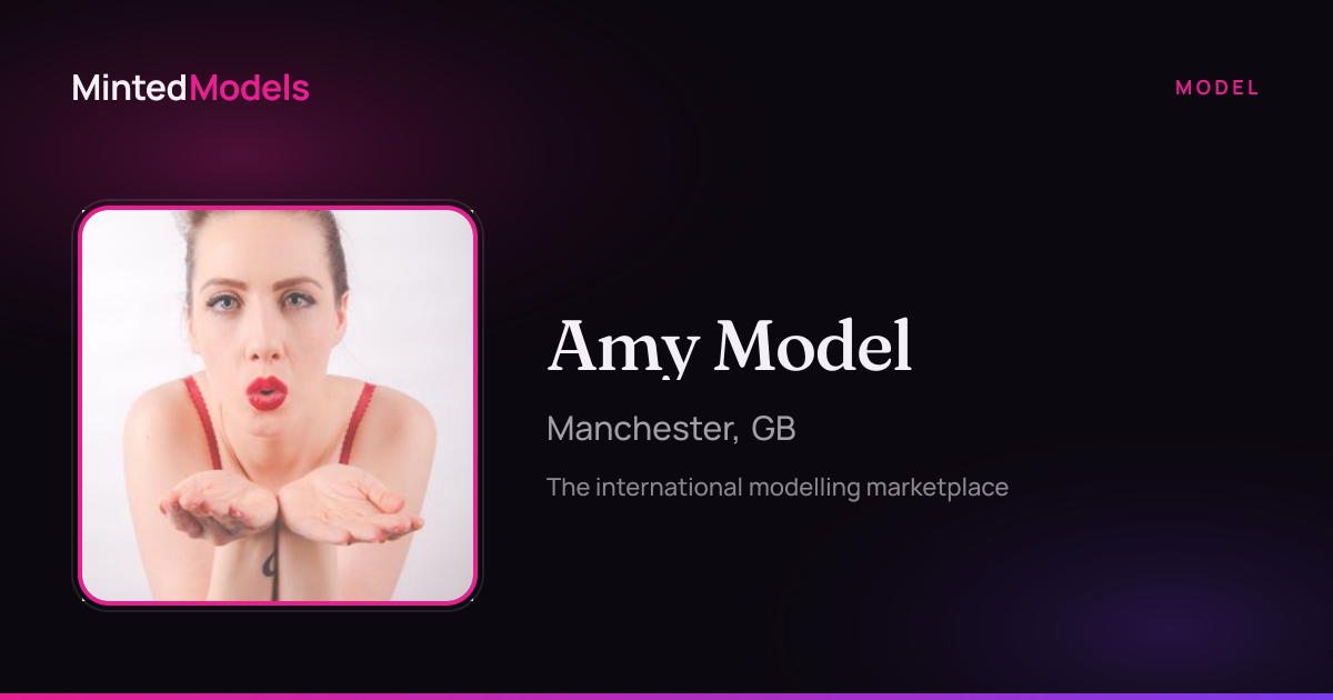 Amy Model — Model Profile — MintedModels